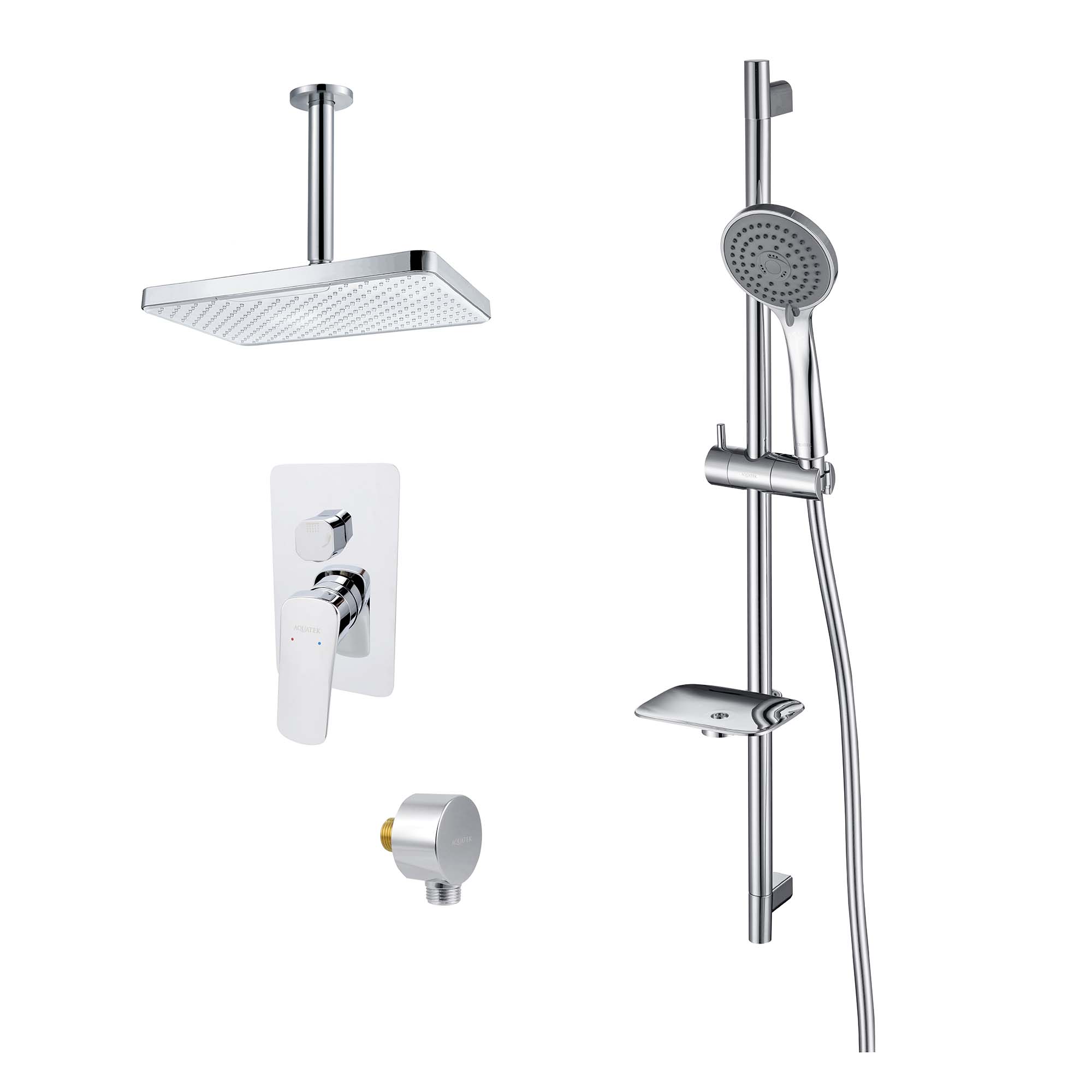 AQ1075CR ВЕГА Set 4 в 1 (AQ1046CR+AQ2071CR+AQ2454CR+AQ2011CR) хром