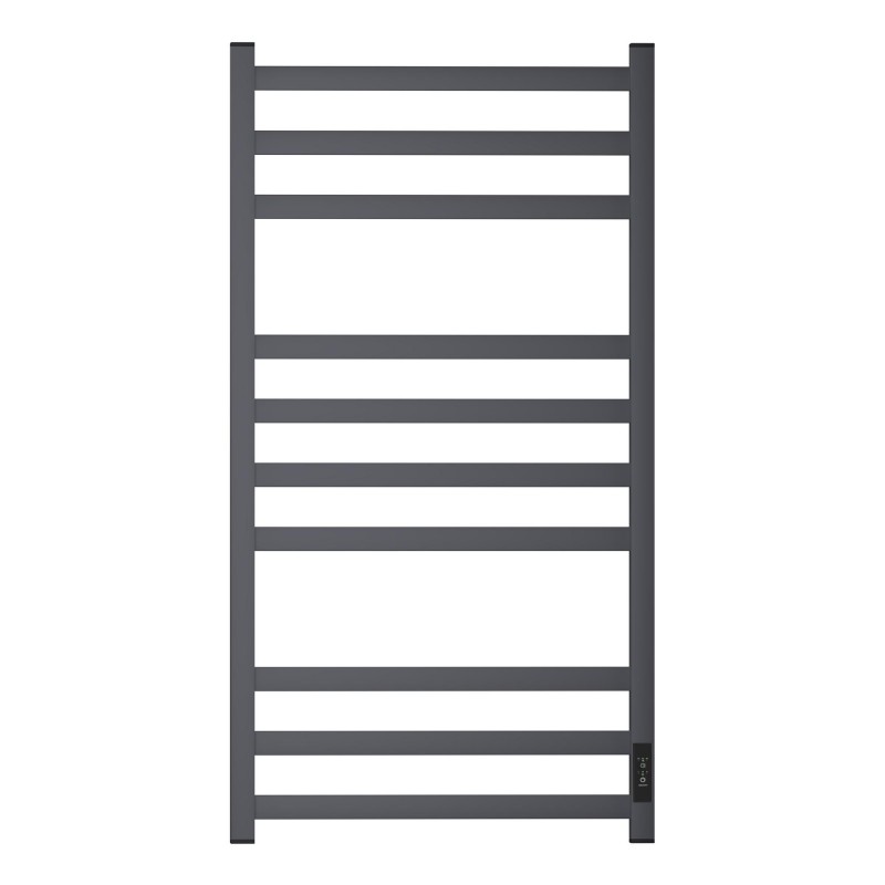 Полотенцесушитель электрический Point Меркурий П10 500x1000, диммер справа, графит