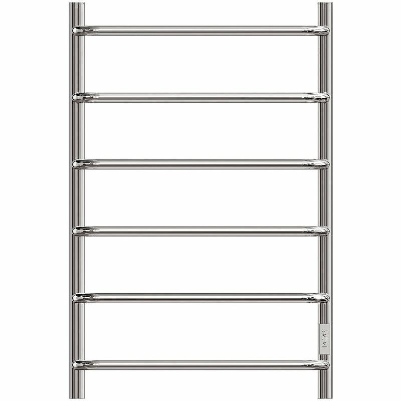 Полотенцесушитель электрический Point Ника П6 400x800, диммер справа,хром