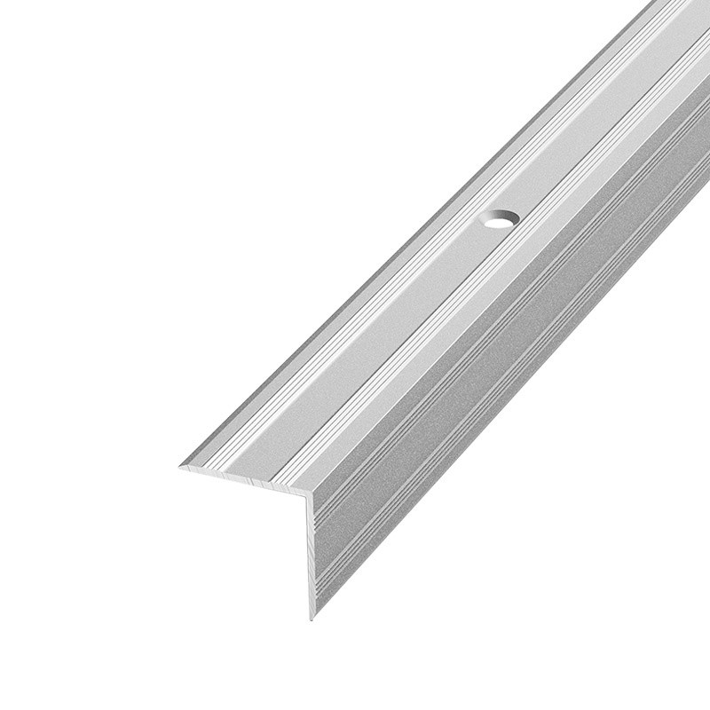 Порог угловой 20*20 анод серебро 1,35м
