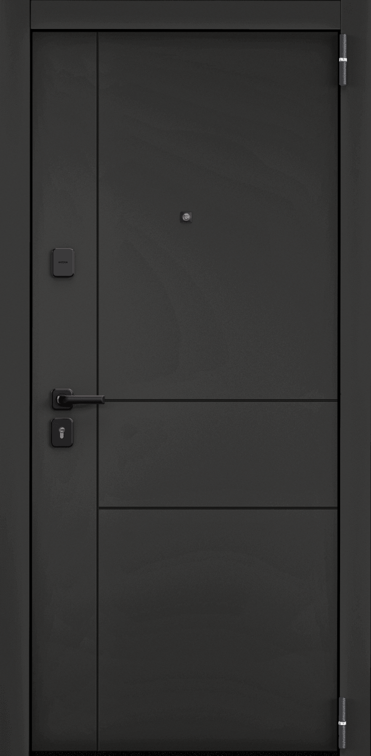 DELTA PRO РР (950, 2050, R, Черная шагрень ,D33, ПВХ Бьянко, D6-33) фур-ра чёрн. квадрат