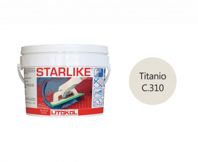 Litochrom Starlike Titano  C.310 затир, смесь 2,5кг