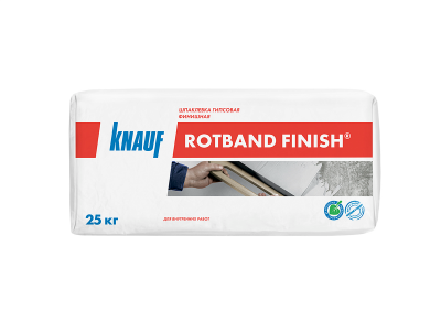 Шпаклевка Ротбанд Финиш "KNAUF" 25кг (48 п)
