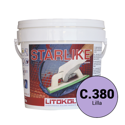 Litochrom Starlike Lilla  C.380 затир, смесь 2,5кг